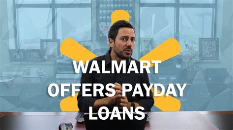 Wal Mart Payday Loans